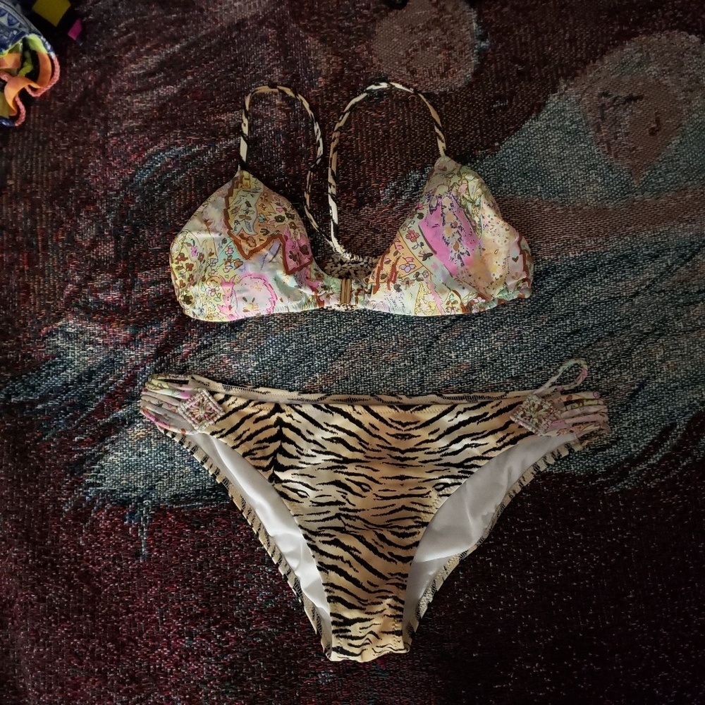 Paisley and Tiger Victoria Secret Bikini
